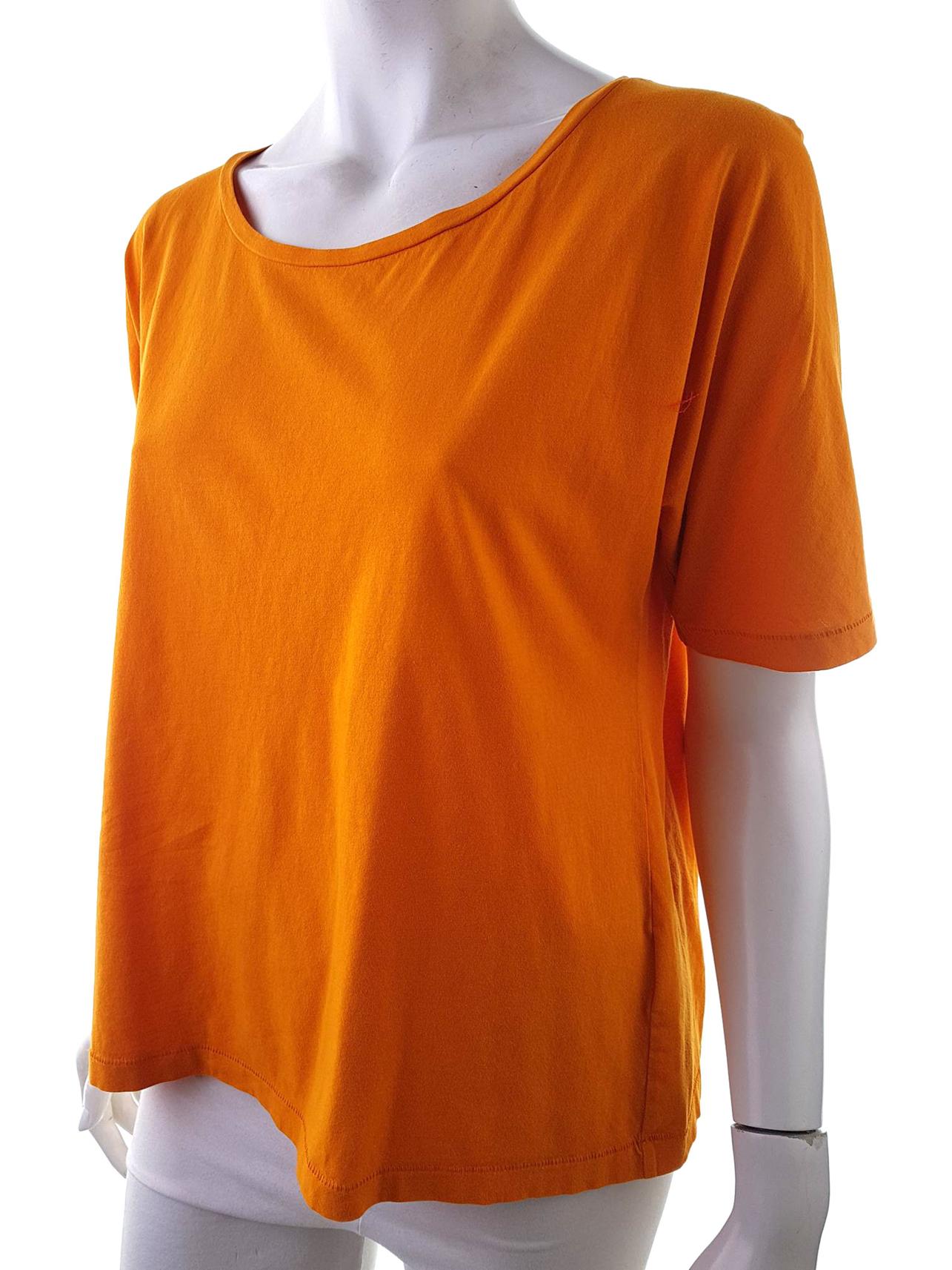 ACNE Studios Stl M Färg Orange Rund urringning T-shirt Kortärmad Material Bomull 100%