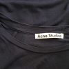 ACNE Studios Stl XS Rund urringning T-shirt Kortärmad