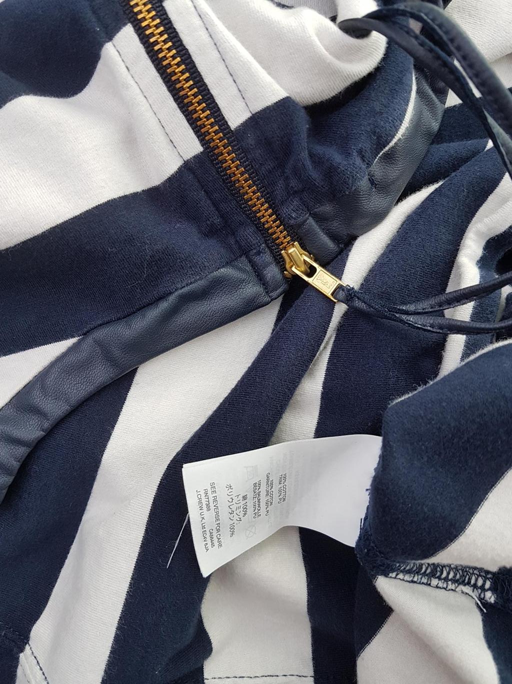 J.Crew Stl S Ränder Rund hals Blus ärm 3/4