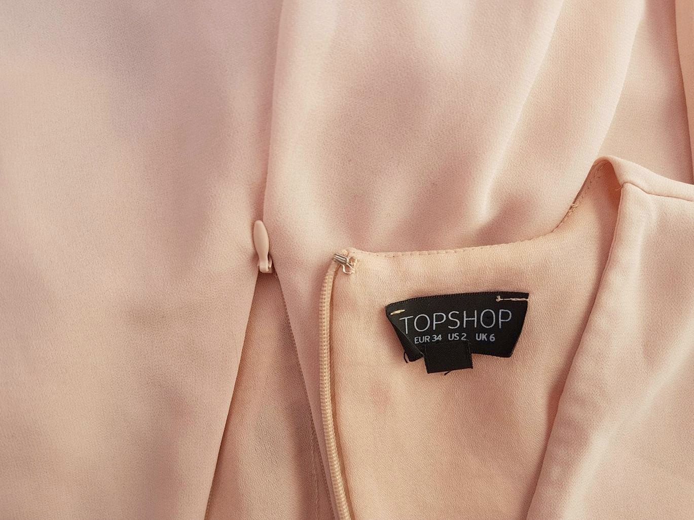 Topshop Stl 34 Hängselbyxor Långärmad