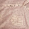 Massimo dutti Stl L Färg Pudrig Rosa V-ringning Popover Blus Knappar Långärmad