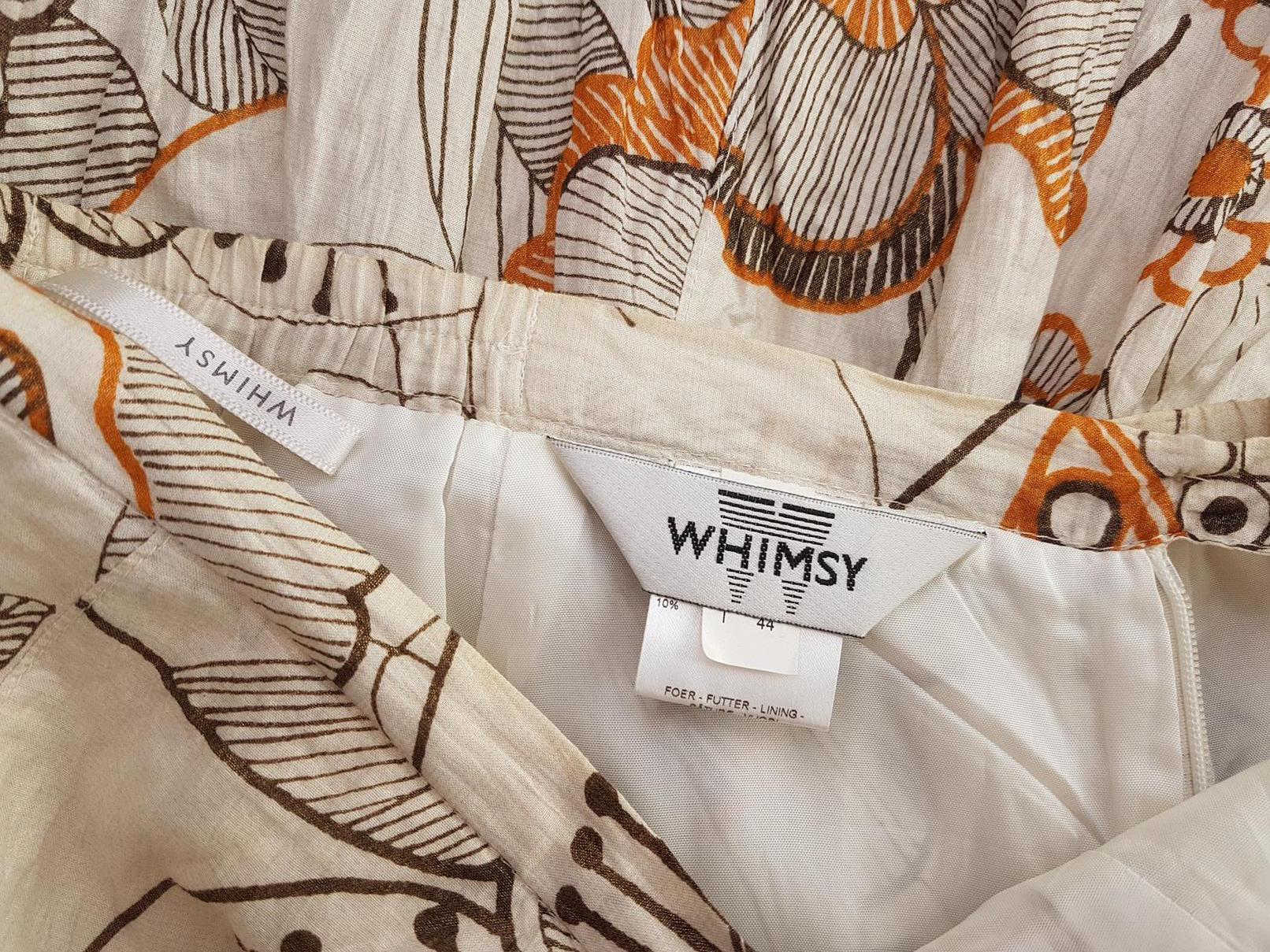 Whimsy Stl 40 Färg Beige Maxikjol Kjol Lång Material Bomull