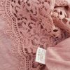 Sorbet Stl XL Färg Rosa V-ringning Öppen Tunika Blus Långärmad Material Rayon 100%