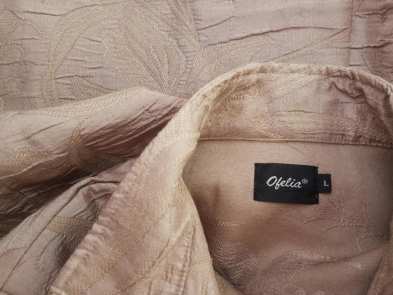 Ofelia Stl L Färg Beige Jacka Långärmad