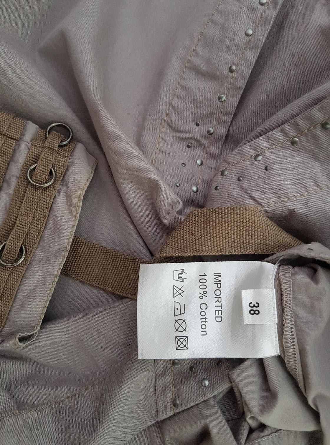 MUNTHE PLUS SIMONSEN Stl 38 Färg Beige Krage Omlott Blus Långärmad Material Bomull 100%