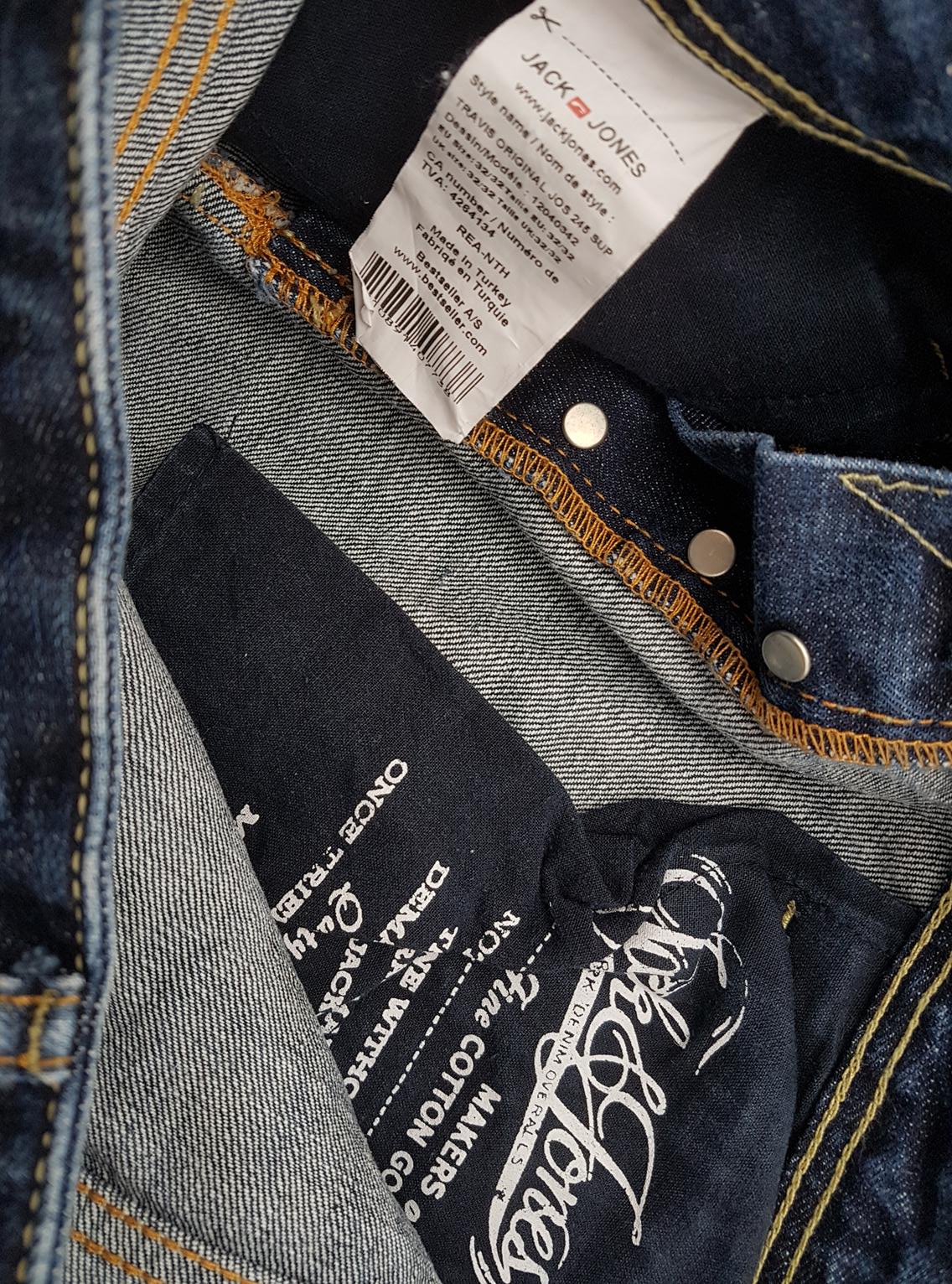 Jack & jones Stl 32/32 Färg Marinblå Material Bomull 100%