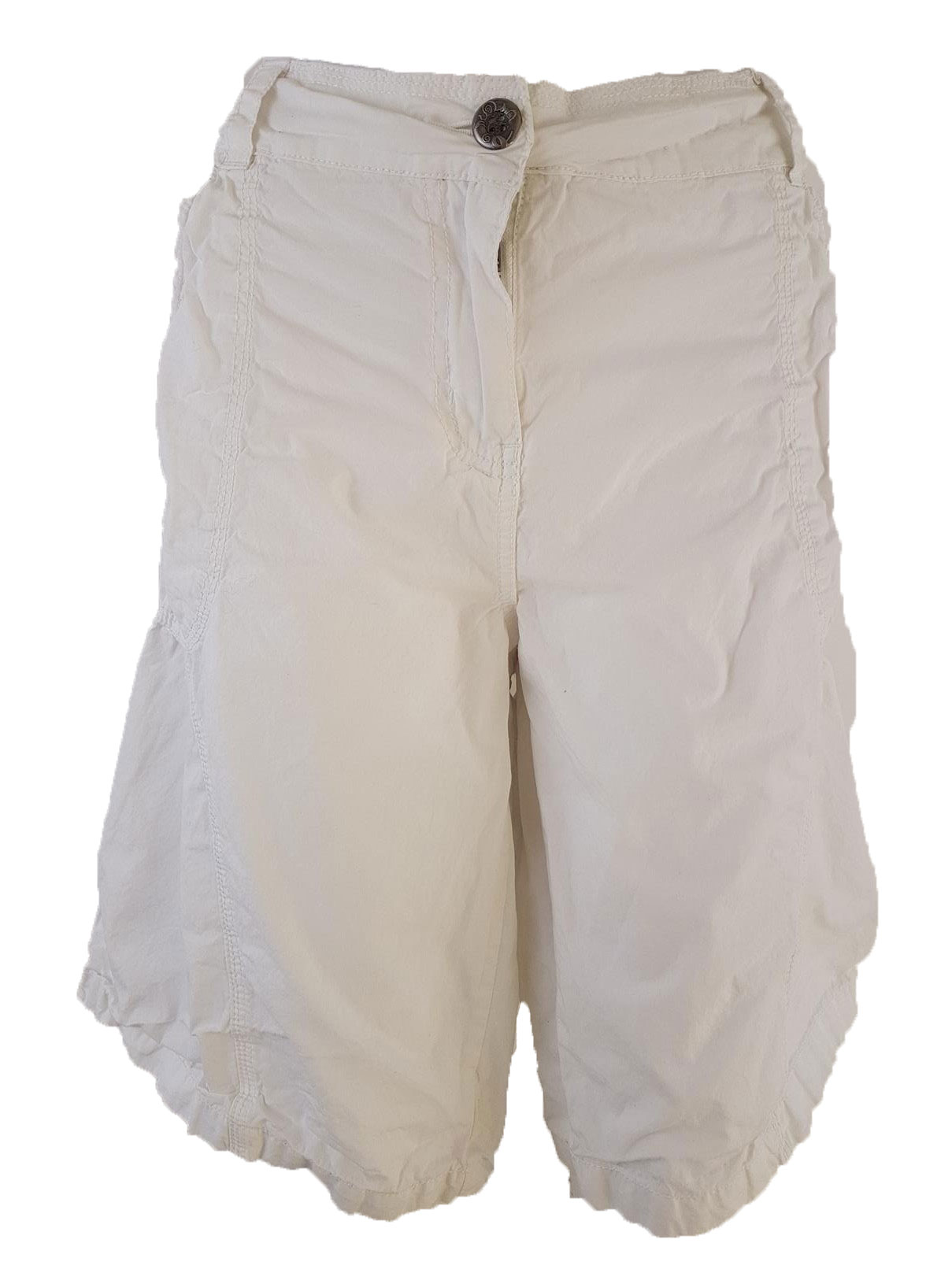 Estelle Stl 46 Färg Vit Shorts Material Bomull 100%