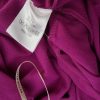 KAREN MILLEN Stl 38 Färg Fuchsia Rund urringning Stickad Klänning ärm 3/4 Knälängd Material Viskos