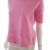 BETTY BARCLAY Stl 42 Färg Rosa Rund urringning T-shirt Kortärmad Material Bomull