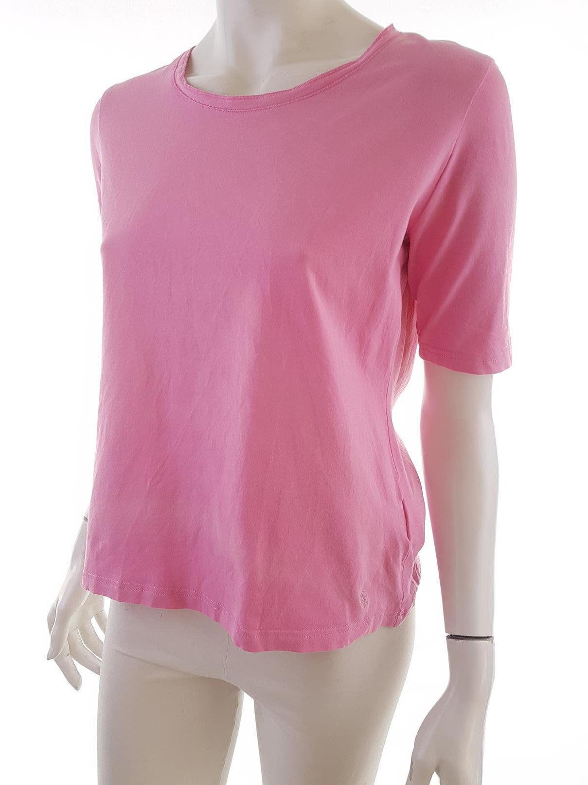 BETTY BARCLAY Stl 42 Färg Rosa Rund urringning T-shirt Kortärmad Material Bomull