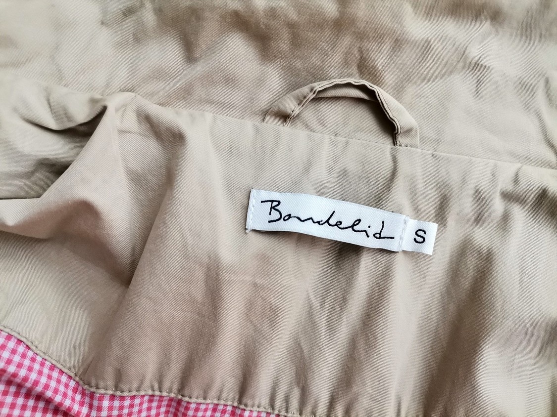 BONDELID Stl S Färg Beige Kappa Långärmad Material Bomull 100%