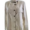 Massimo dutti Stl L Färg Beige Jacka Långärmad Material Bomull 100%