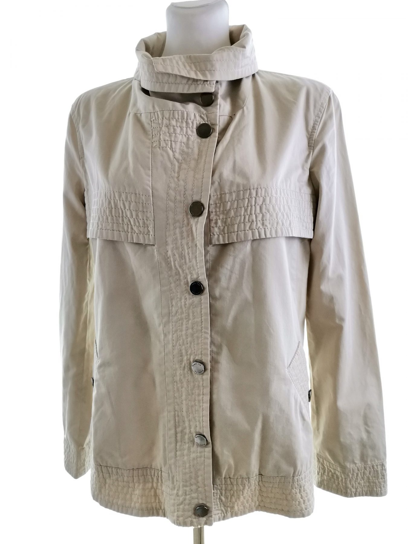 Massimo dutti Stl L Färg Beige Jacka Långärmad Material Bomull 100%