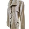 Massimo dutti Stl L Färg Beige Jacka Långärmad Material Bomull 100%