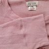 Ralph Lauren Stl M Färg Pudrig Rosa Rund hals Blus ärm 3/4 Material Modal