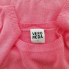 Vero moda Stl M Färg Rosa Rund urringning Blus ärm 3/4 Material Viskos 100%