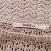 Rosebud Stl XL Färg Beige Rund urringning Stickad Tunika Blus Långärmad Material Akryl