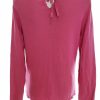 Massimo dutti Stl M Färg Rosa Draperad Blus Långärmad Material Siden