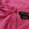 Massimo dutti Stl M Färg Rosa Draperad Blus Långärmad Material Siden