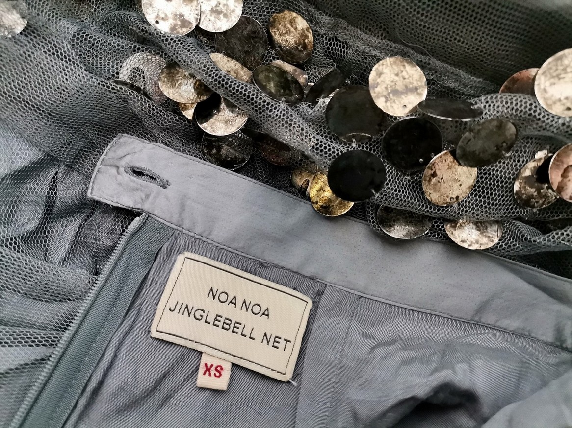 Noa noa Stl XS Färg Silver Utställd kjol Midi