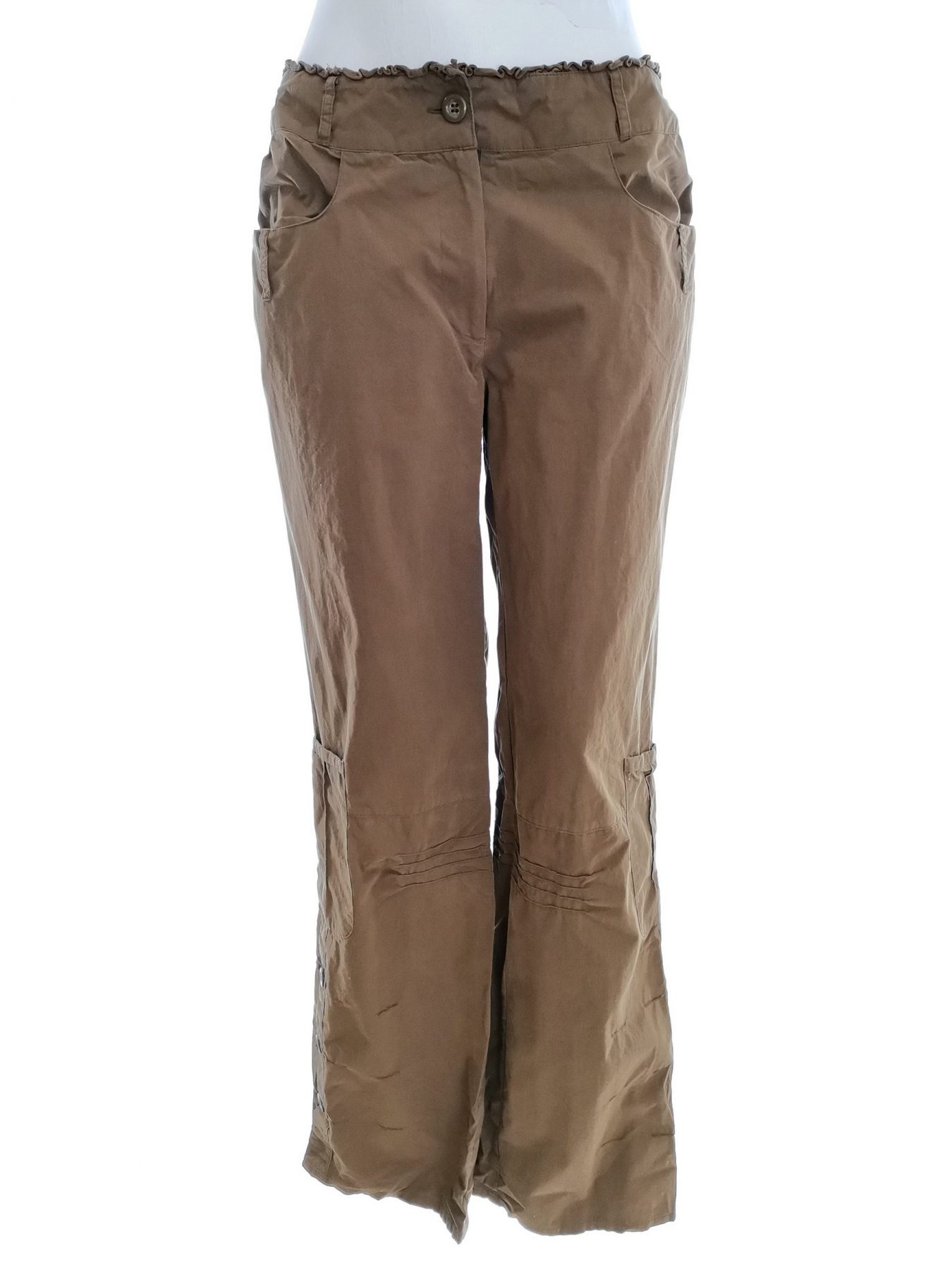 Mais Il est Ou le Soleil Stl 1 (36) Färg Khaki Casual Byxor Material Bomull 100%