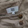 Noa noa Stl S Färg Beige Casual Byxor Material Bomull 100%