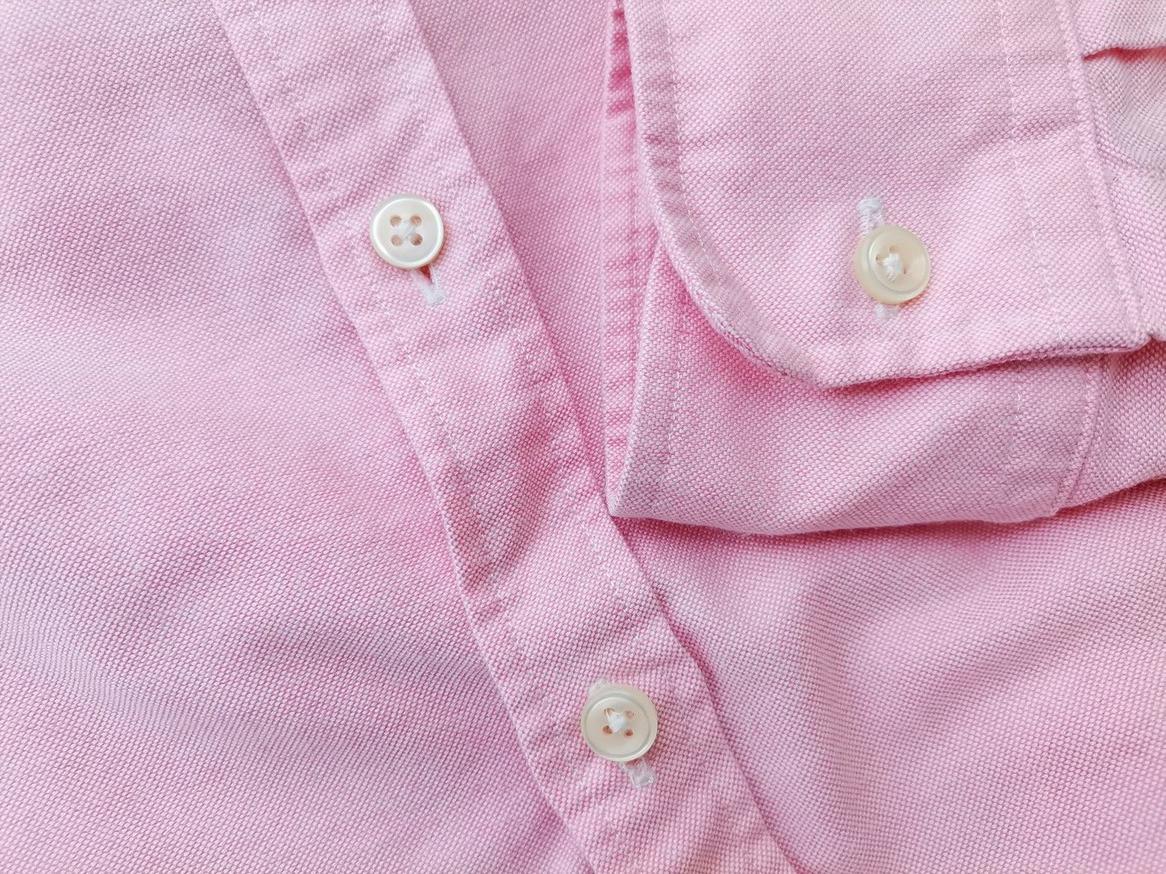 Ralph Lauren Stl 0 (34) Färg Rosa Krage Knäppt Skjort Blus Långärmad Material Bomull 100%