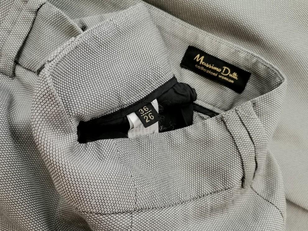 Massimo dutti Stl 36 Färg Grå Casual Byxor Material Bomull