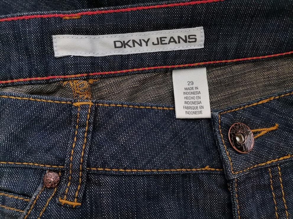 Dkny Jeans Stl 29 Färg Marinblå Jeans Material Bomull 100%