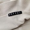 Kaffe Stl L Färg Beige Båtringning Blus ärm 3/4 Material Viskos