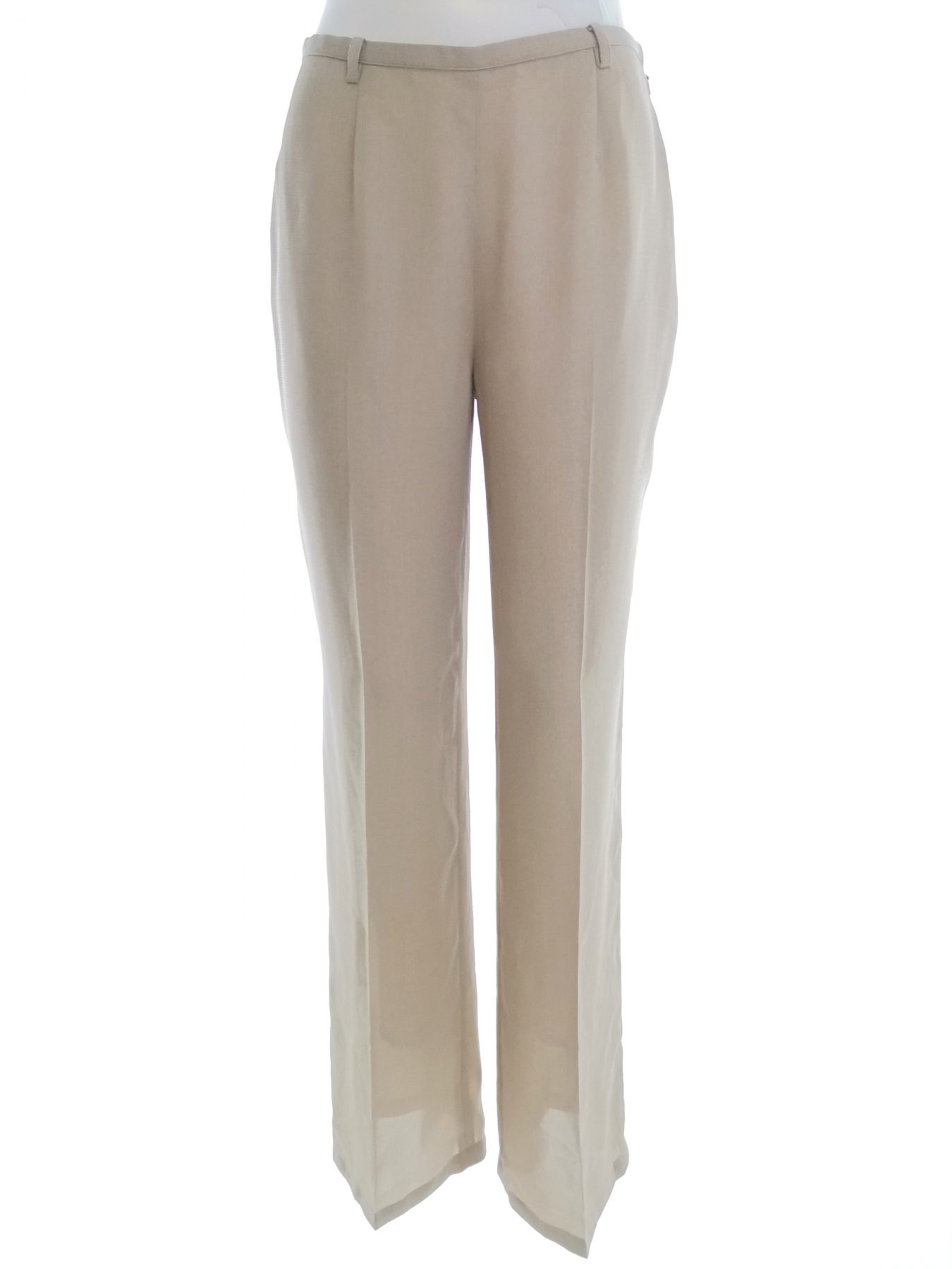 Vero moda Stl 36 Färg Beige Eleganta Byxor Kortärmad