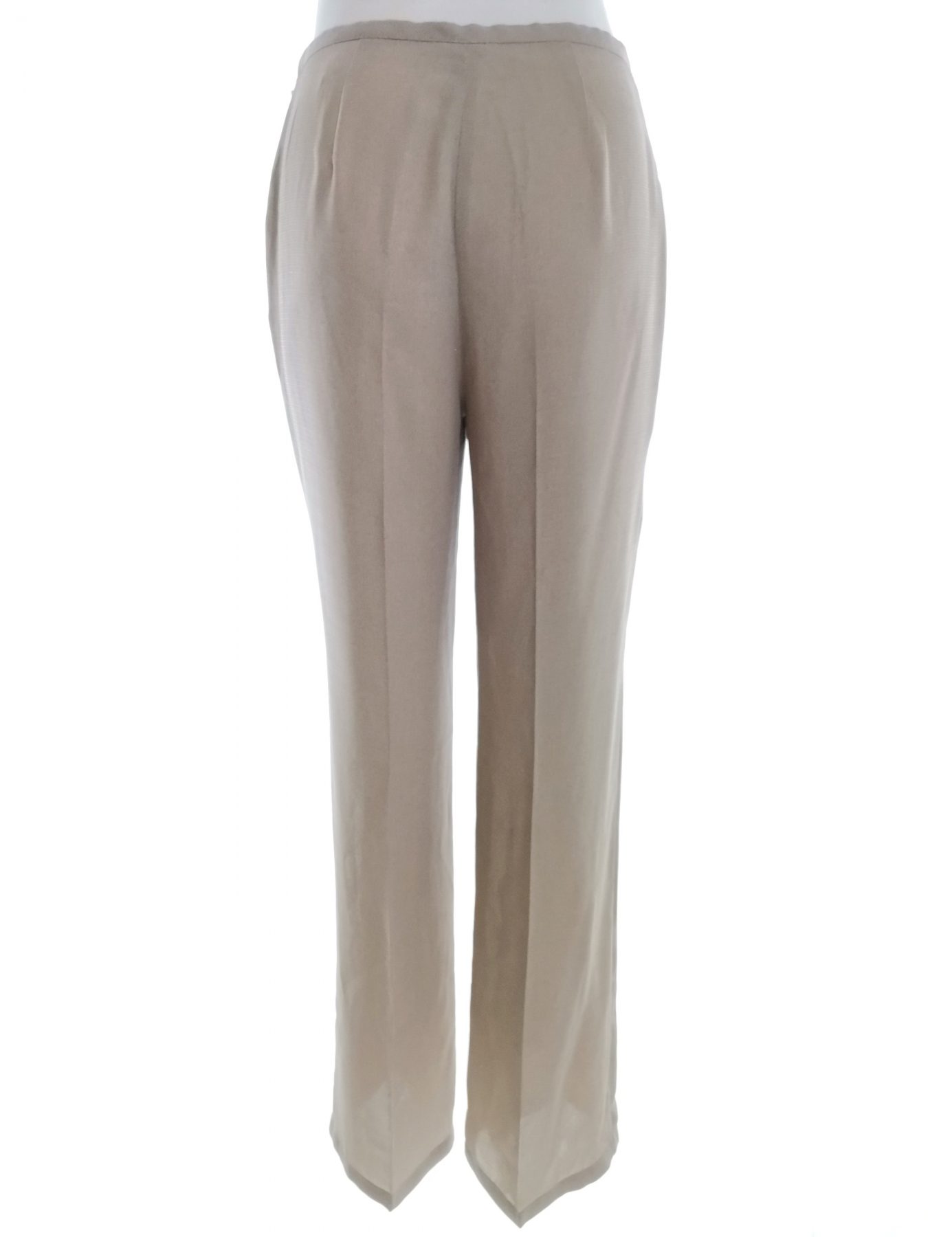 Vero moda Stl 36 Färg Beige Eleganta Byxor Kortärmad