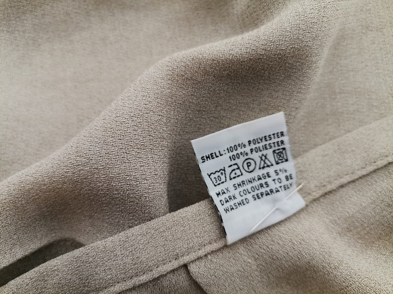 Vero moda Stl 36 Färg Beige Eleganta Byxor Kortärmad