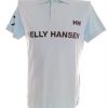 HELLY HANSEN Stl L Färg Turkos Krage Herr Polo Kortärmad Material Bomull 100%