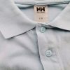 HELLY HANSEN Stl L Färg Turkos Krage Herr Polo Kortärmad Material Bomull 100%