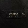 Ralston Stl M Färg Svart Rund urringning Maxi Klänning Ärmlös Lång Material Lin 100%