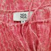 Noa noa Stl M Färg Rosa Keyhole Crew Neck Blus Ärmlös Material Bomull 100%