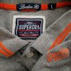 Superdry Stl L Färg Grå Krage Herr Polo Kortärmad Material Bomull 100%