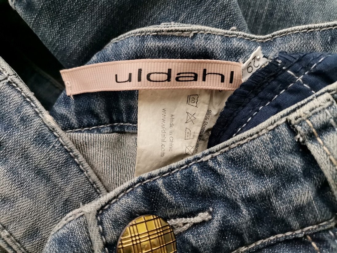 Uldahl Stl 29 Färg Blå Jeans Material Bomull