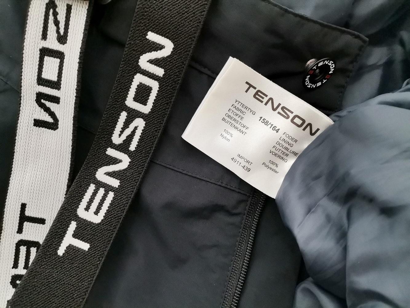 Tenson Stl 158/164 (36) Färg Svart Casual Byxor