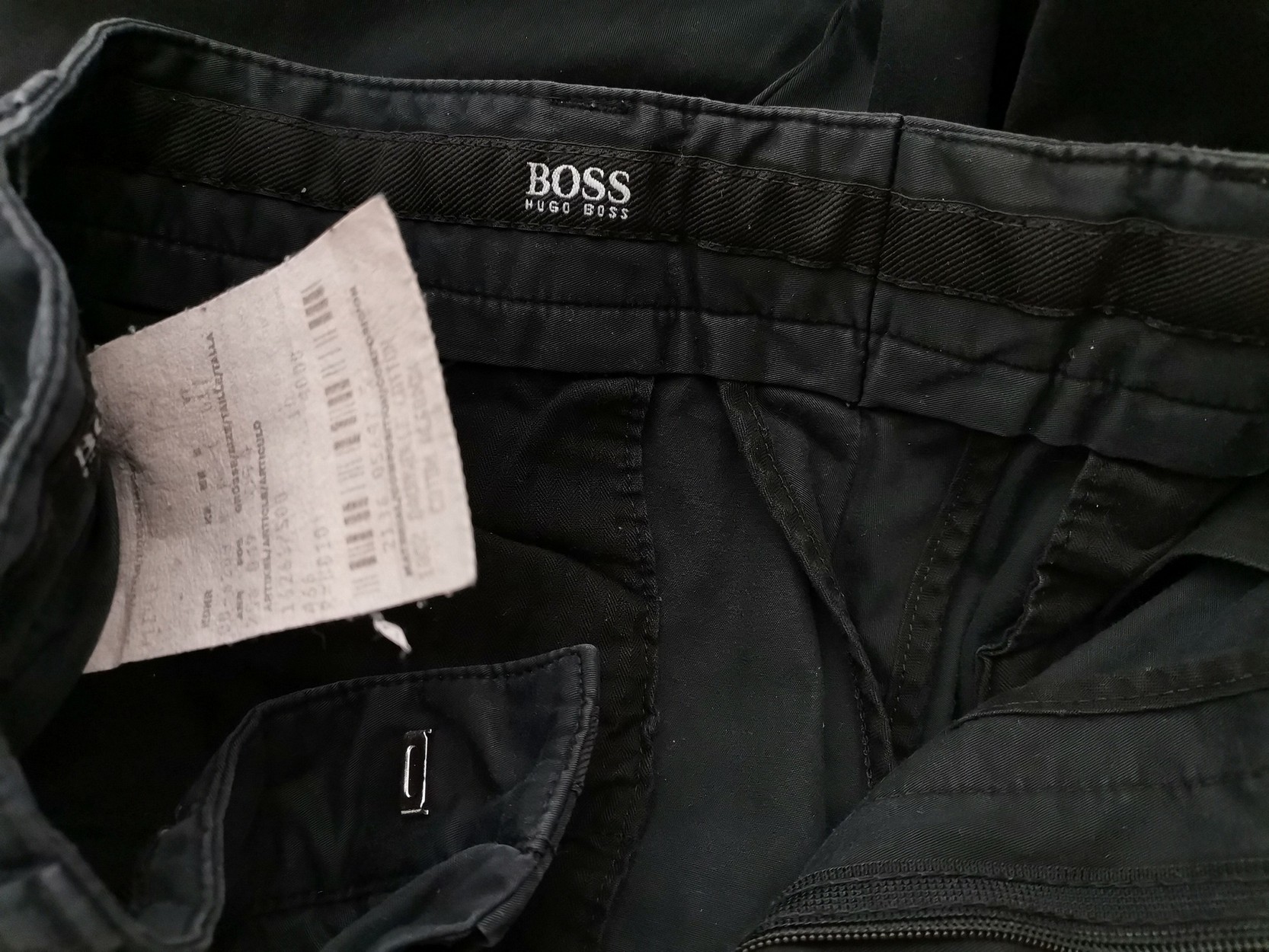 Hugo Boss Stl 54 Färg Svart Material Bomull 100%