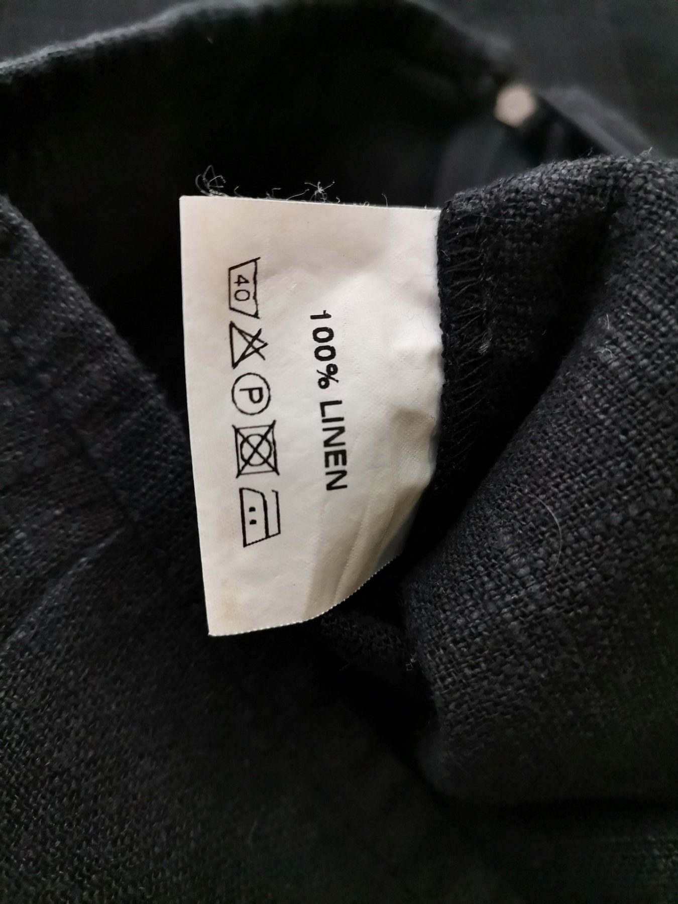 BITTE KAI RAND Stl 34 Färg Svart Casual Byxor Material Lin 100%