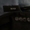 Hugo Boss Stl 2 (M) Färg Svart Herr Kavaj Långärmad Material Jungfrulig ull