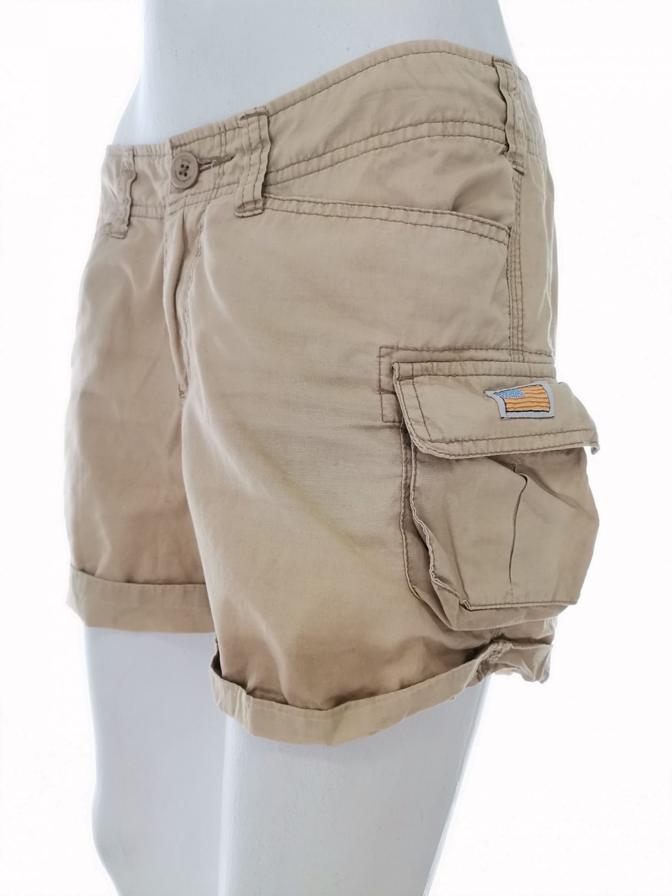 Svea Stl 25 (38) Färg Beige Shorts Material Bomull 100%