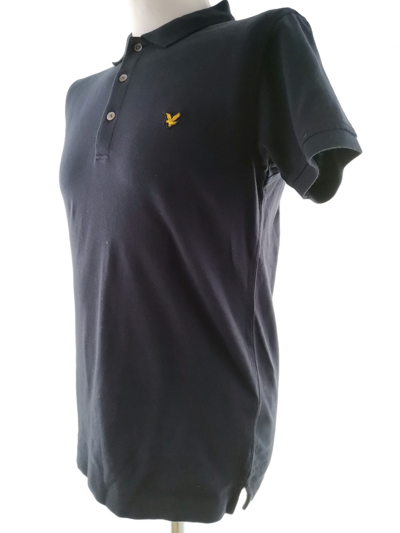 Lyle & Scott Stl M Färg Marinblå Krage Herr Polo Kortärmad Material Bomull 100%