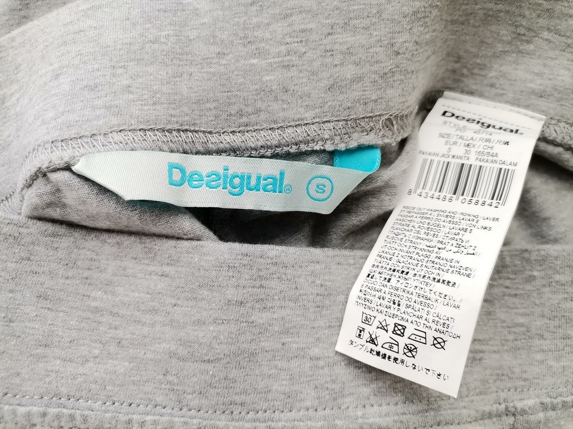 DESIGUAL Stl S Färg Grå Leggings Material Bomull