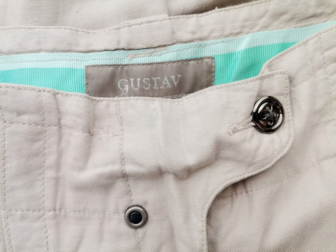 Gustav Stl 38 Färg Beige Capribyxor Material Viskos