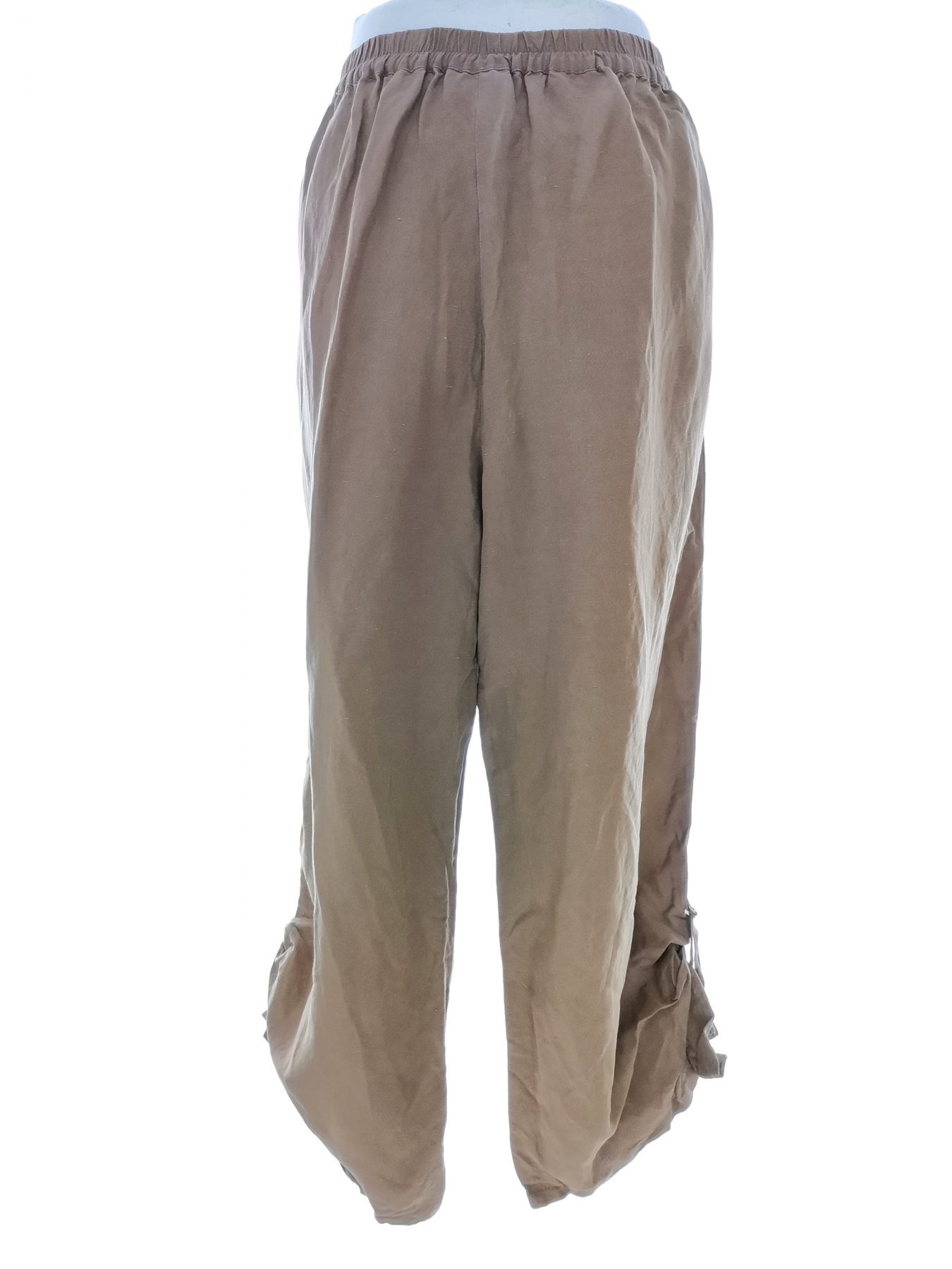 The Masai Stl L Färg Beige Casual Byxor Material Siden