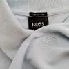 Hugo Boss Stl S Färg Blå Krage Herr Polo Kortärmad Material Bomull 100%