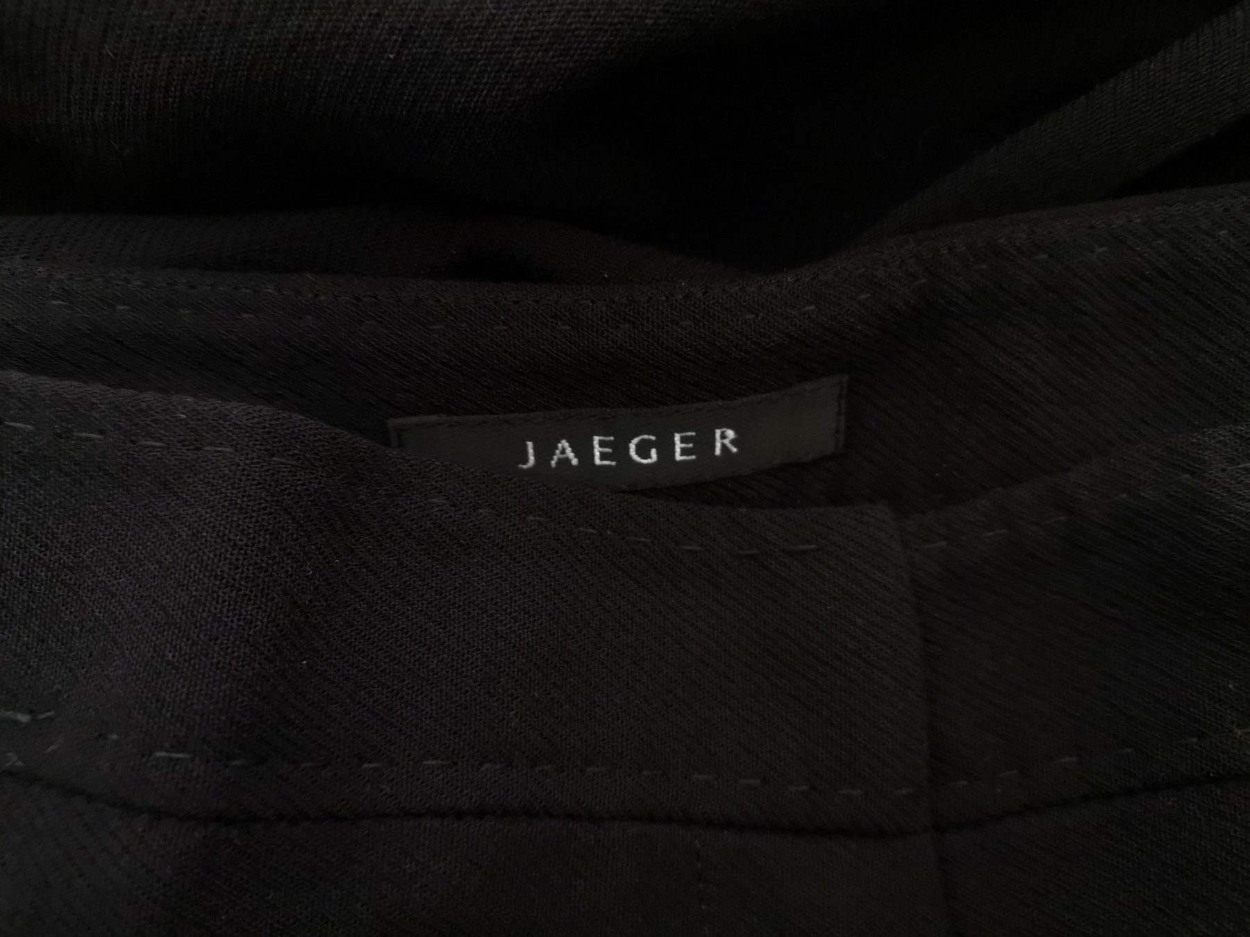 Jaeger Stl 42/44 Färg Svart Eleganta Byxor